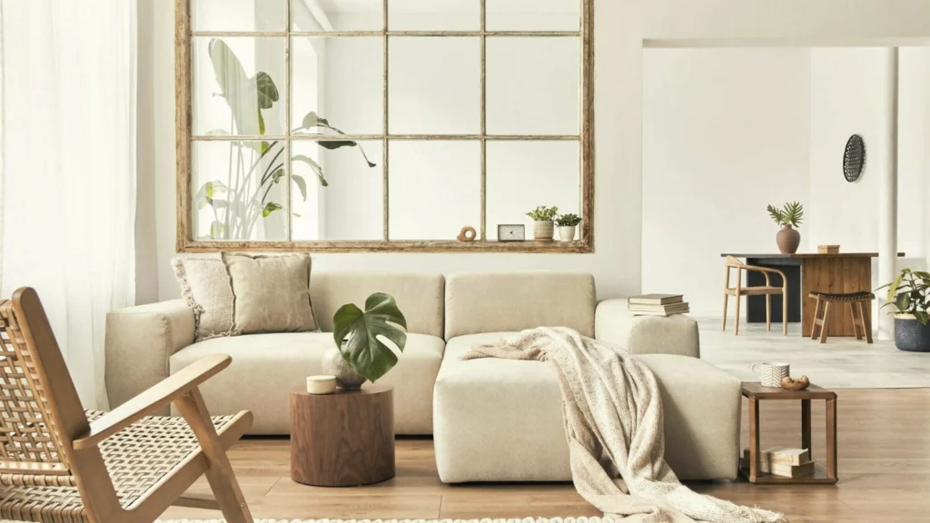 estilo escandinavo sala
